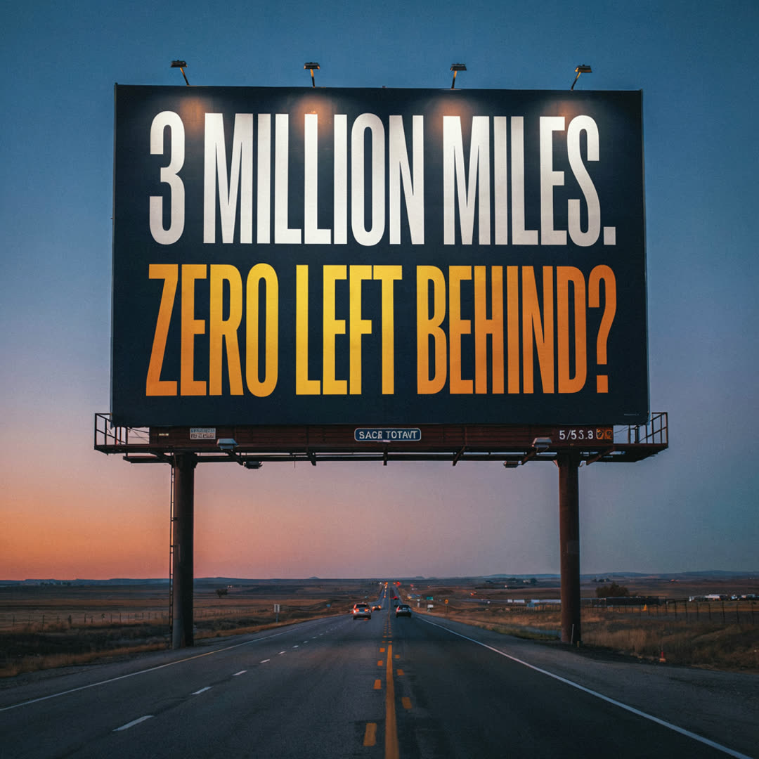 Truckers static ad — Dusk Billboard